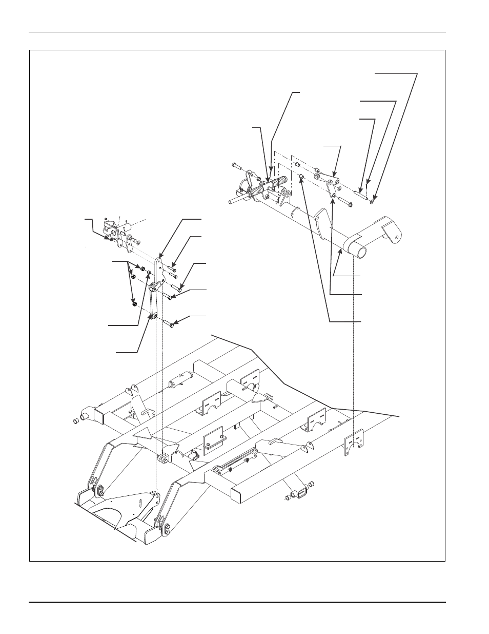 Figure 3-2: leveler assembly installation | Landoll 6230 Disc User Manual | Page 30 / 96