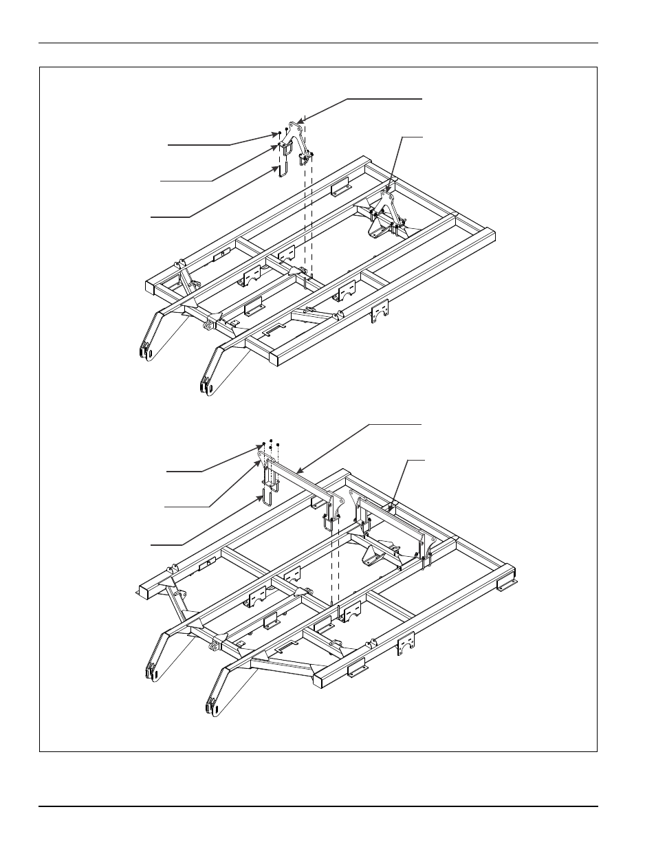 Figure 3-8: fold cylinder mount installation | Landoll 6230 Disc User Manual | Page 40 / 96