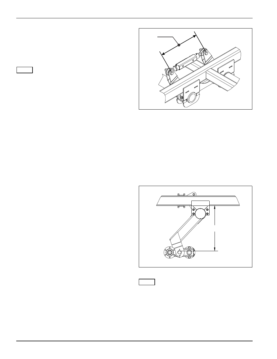 Leveling (side to side), Figure 4-7: radius rod measurement, Figure 4-8: leveling from side to side | Landoll 6230 Disc User Manual | Page 76 / 96