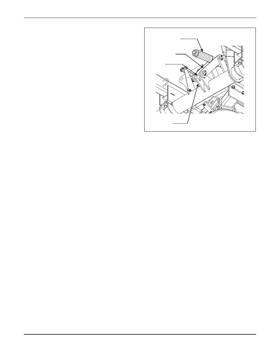 Variable ratio adjustment, Figure 4-12: variable ratio leveler adjustment | Landoll 6230 Disc User Manual | Page 79 / 96