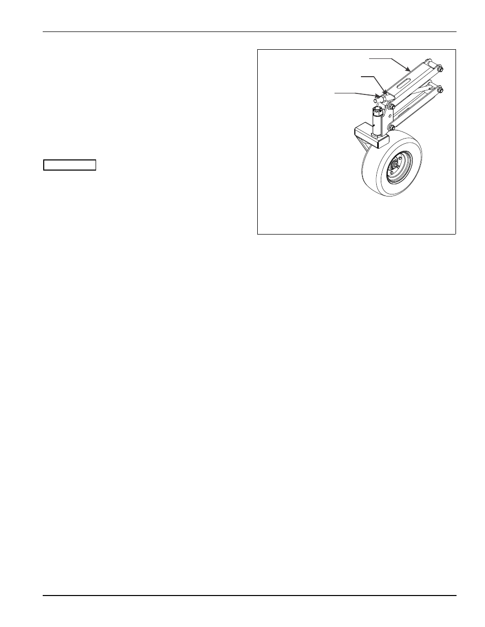 Front gauge wheels, Figure 4-17: front gauge wheel adjustment | Landoll 6230 Disc User Manual | Page 85 / 96