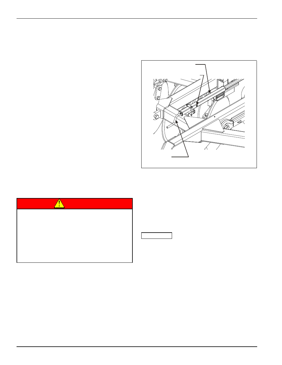 Disc blades, Depth stop adjustment (manual), Figure 4-18: depth stop adjustment (manual) | Danger | Landoll 6230 Disc User Manual | Page 86 / 96