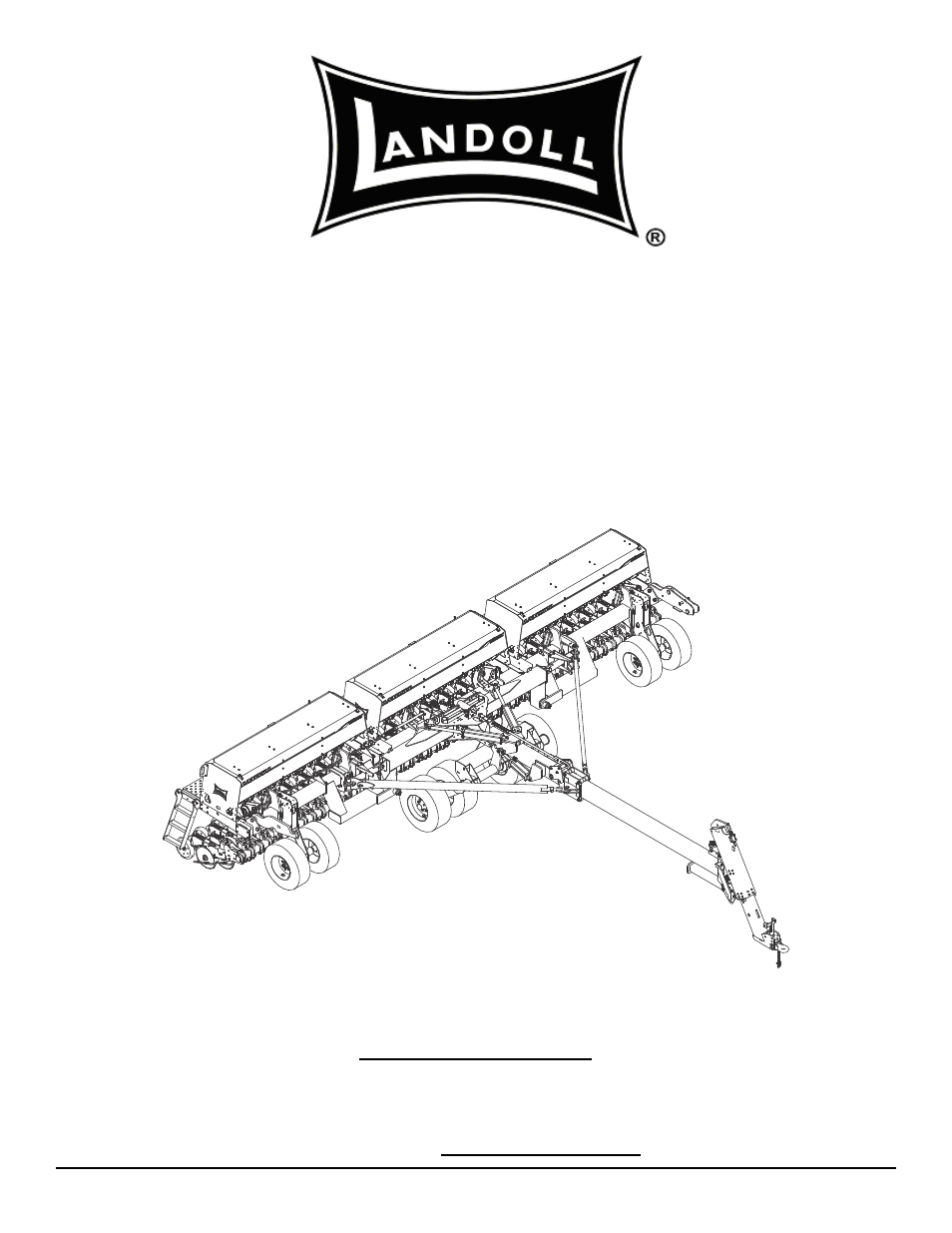 Landoll 5531 Grain Drill User Manual | 78 pages