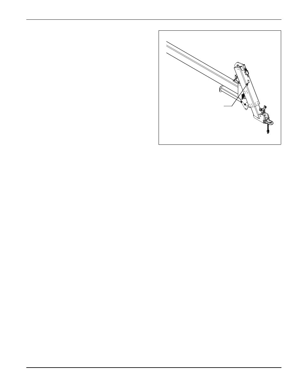 Leveling the hitch, Figure 4-4: leveling the hitch | Landoll 5531 Grain Drill User Manual | Page 35 / 78