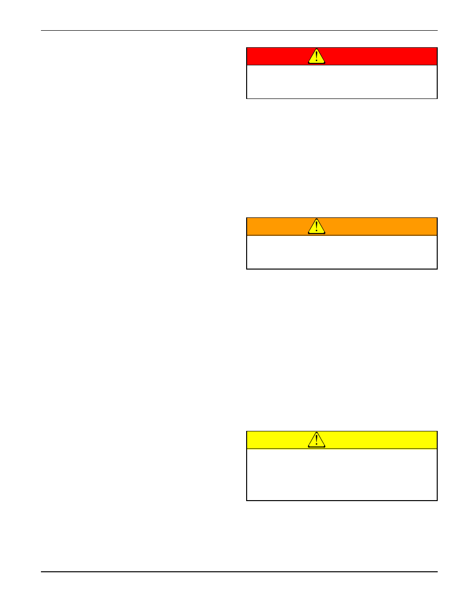 Danger, Warning, Caution | Landoll 5531 Grain Drill User Manual | Page 37 / 78