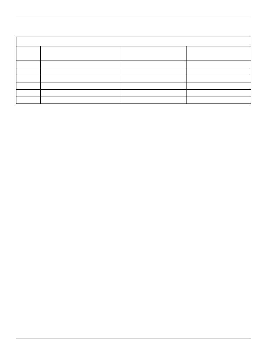 Table 4-2: lubrication table, Lubrication maintenance, Storage | Landoll 5531 Grain Drill User Manual | Page 70 / 78