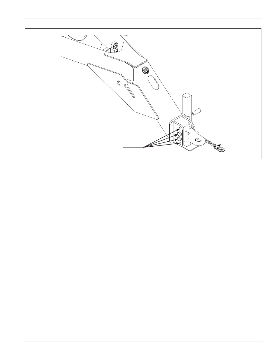 Figure 4-3: hitch clevis height, Leveling the hitch clevis | Landoll 5211 Grain Drill User Manual | Page 35 / 78