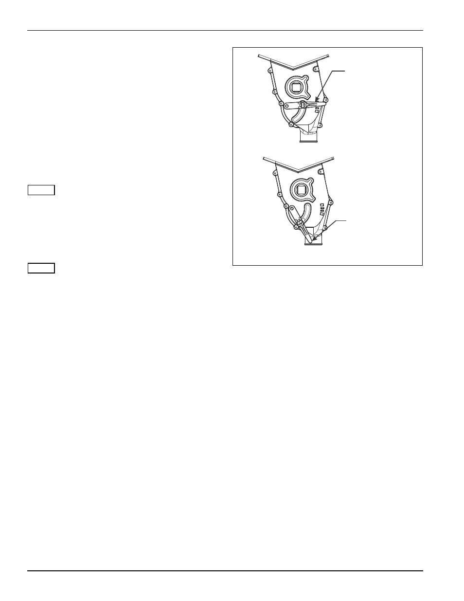 Seed meter gate adjustment, Figure 4-8: seed meter gate adjustment | Landoll 5211 Grain Drill User Manual | Page 42 / 78