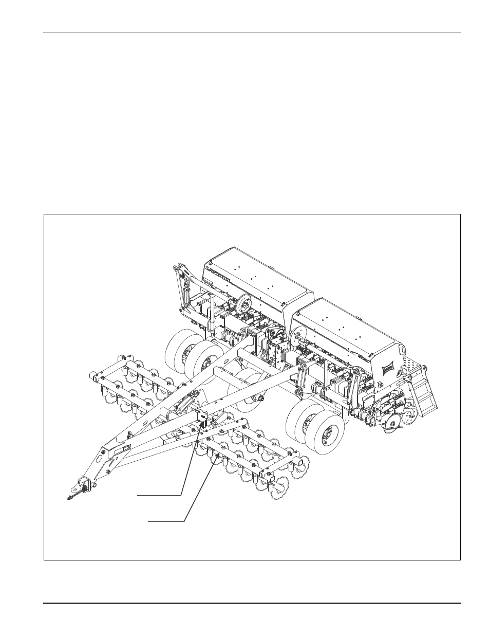 Coulter hitch (option), Figure 4-30: coulter hitch | Landoll 5211 Grain Drill User Manual | Page 63 / 78