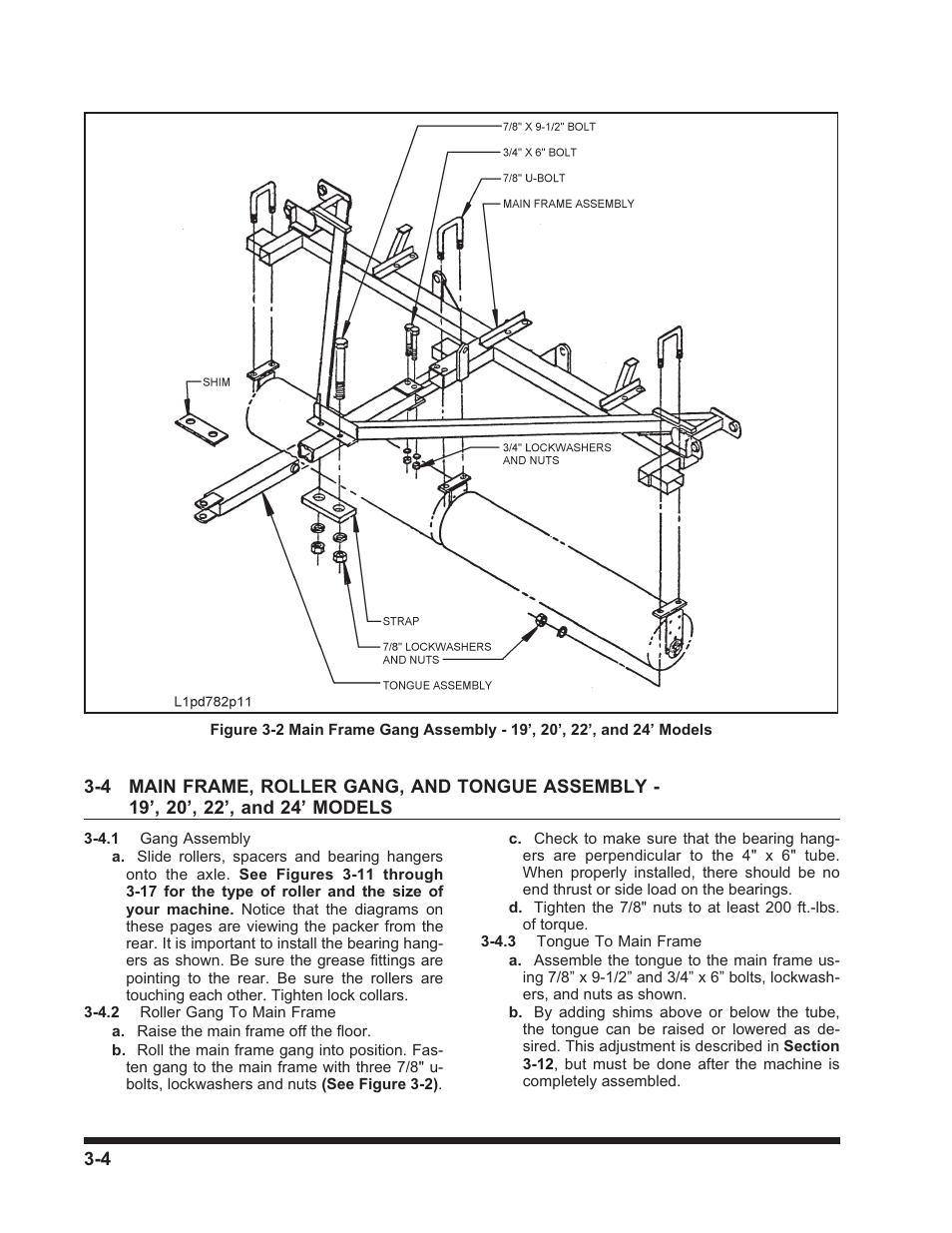 Landoll 3130 SERIES WING PACKER User Manual | Page 16 / 54