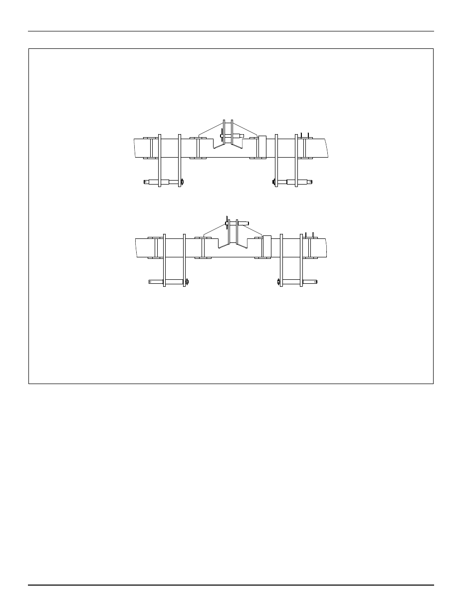 Figure 4-1: 3 point hitch setup, Tractor preparation | Landoll 2510 Series In-Row Ripper User Manual | Page 26 / 34