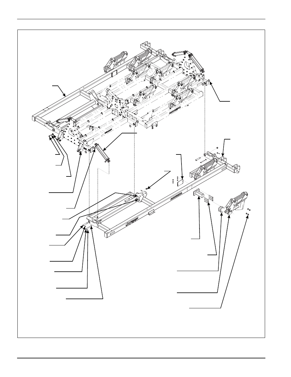 Figure 3-3: wing and extension assembly | Landoll 2410F Weatherproofer I User Manual | Page 22 / 70