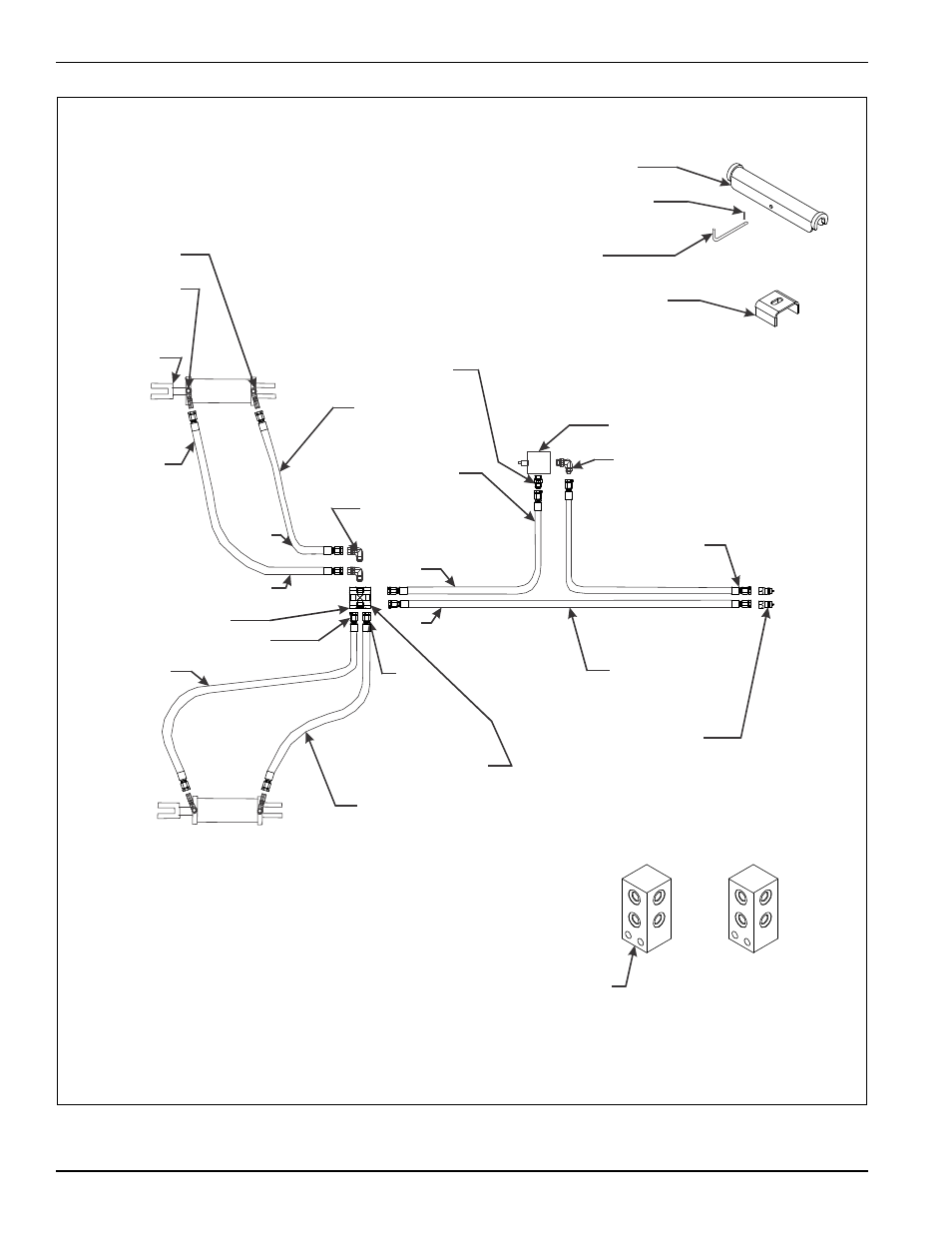 Figure 3-7: hydraulic installation (2410-6-24) | Landoll 2410 Weatherproofer I User Manual | Page 32 / 74