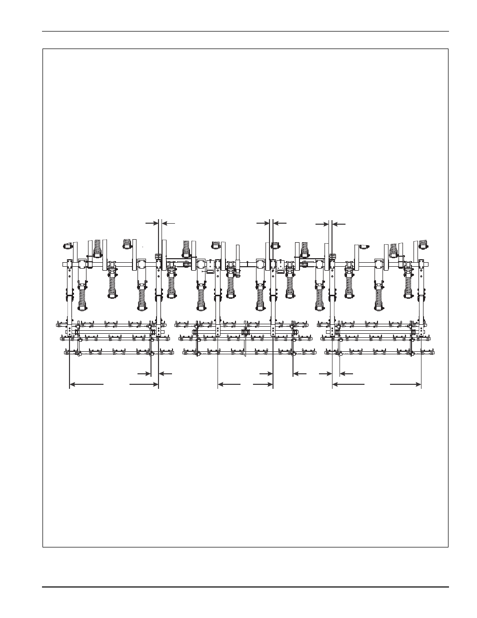 Figure 2-22: coil tine harrow placement (2131-25) | Landoll 2131 Wing Coulter Chisel User Manual | Page 35 / 98