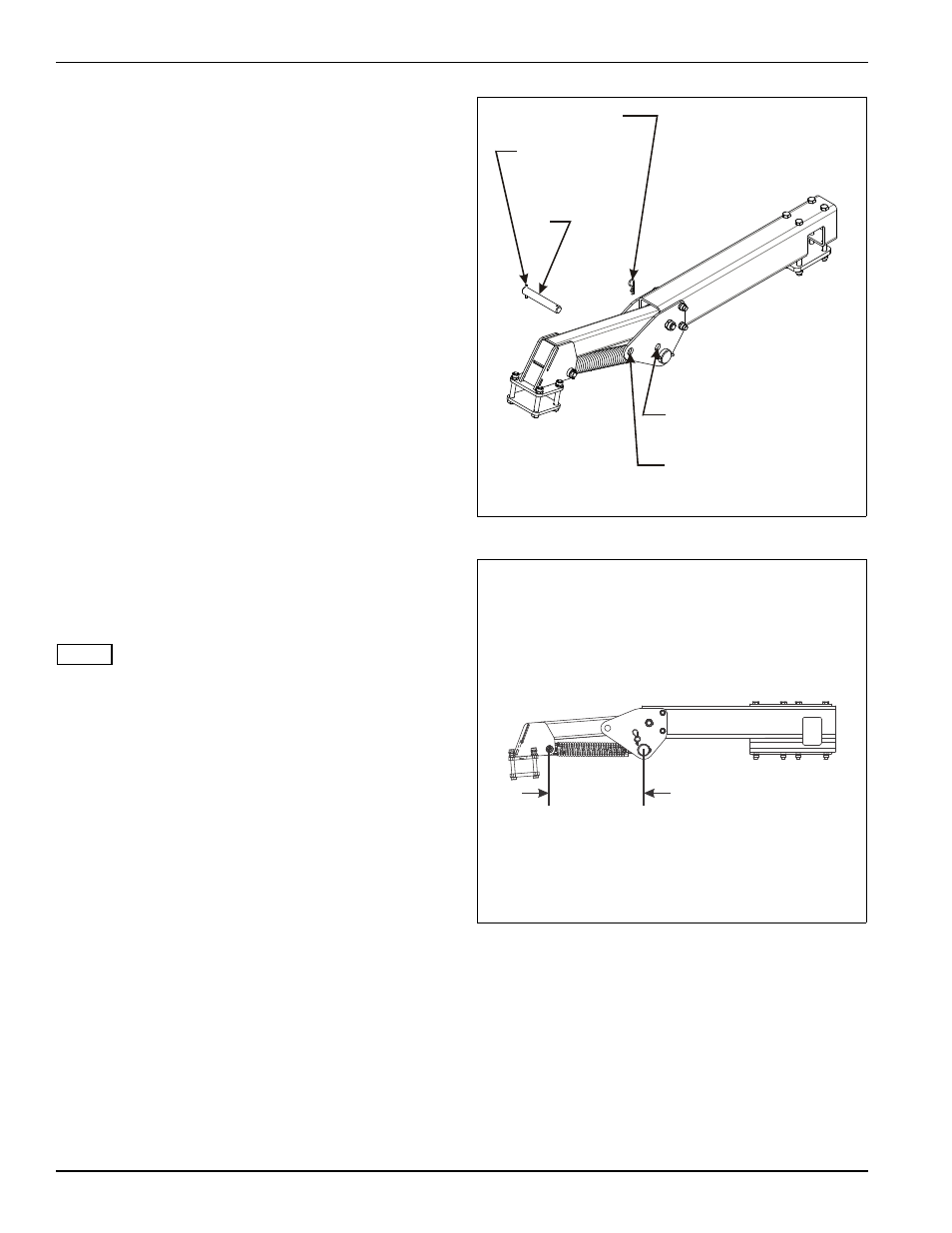Figure 3-24: unused chopper reel position, Figure 3-25: spring adjustment | Landoll 2131 Wing Coulter Chisel User Manual | Page 68 / 98