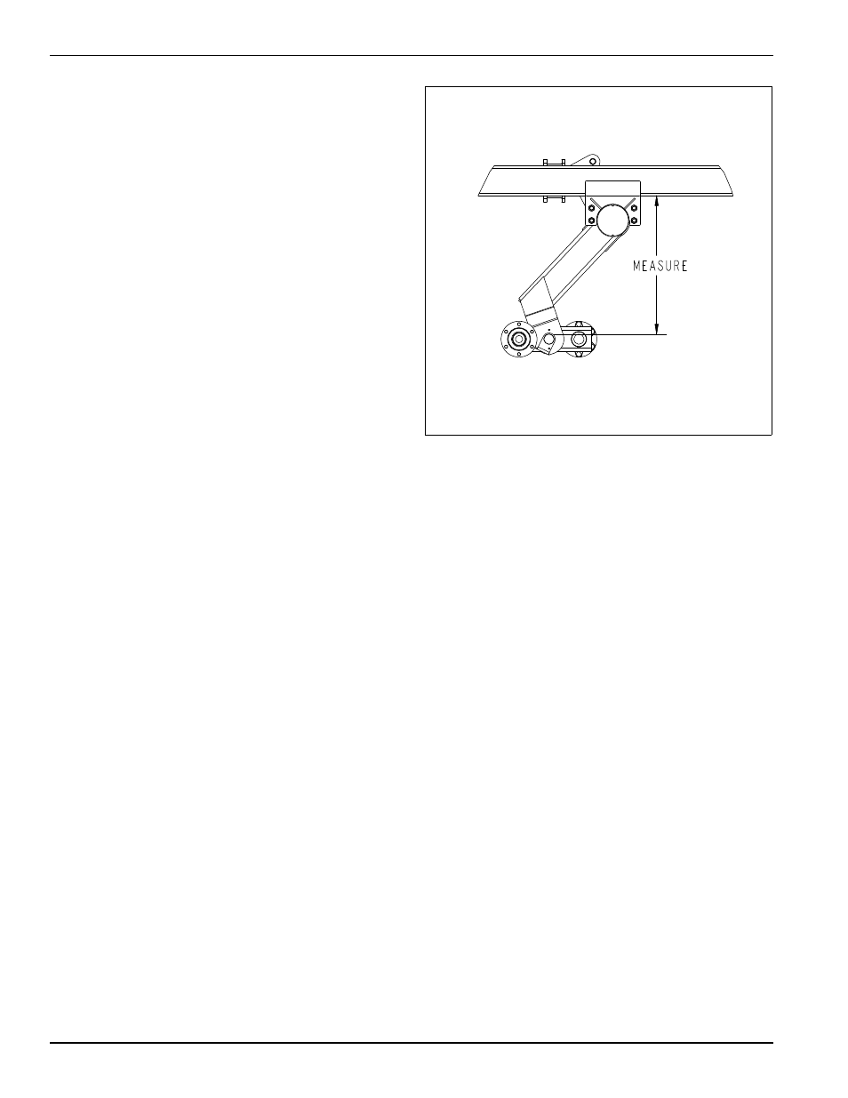 Leveling (side to side), Figure 4-8: leveling from side to side | Landoll 2131 Wing Coulter Chisel User Manual | Page 84 / 98