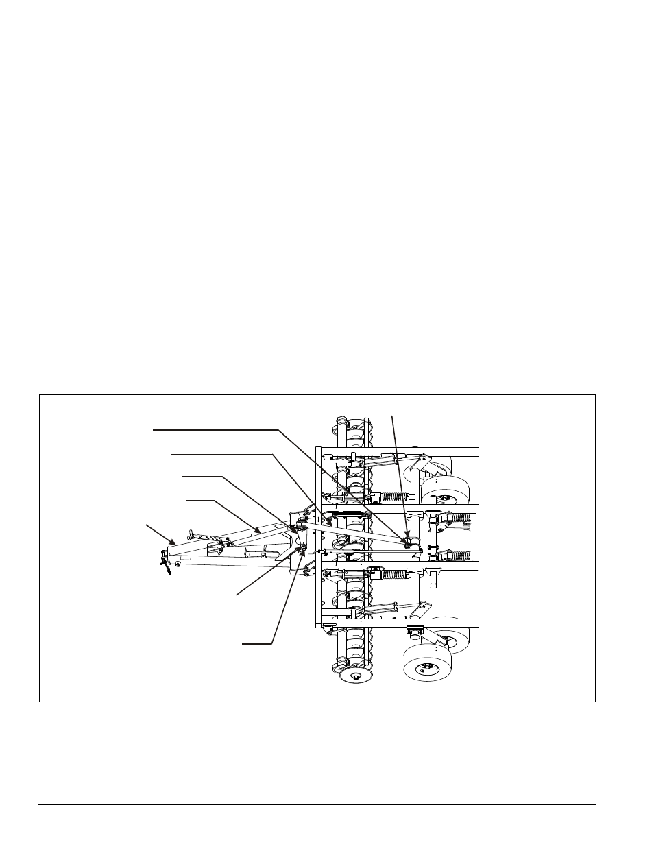 Variable ratio adjustment, Figure 4-10: variable ratio leveler adjustment | Landoll 2131 Wing Coulter Chisel User Manual | Page 86 / 98