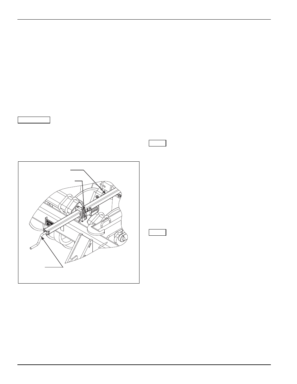Depth stop adjustment (manual), Figure 4-11: depth stop adjustment (manual), Wheel bearing maintenance | Landoll 2131 Wing Coulter Chisel User Manual | Page 88 / 98