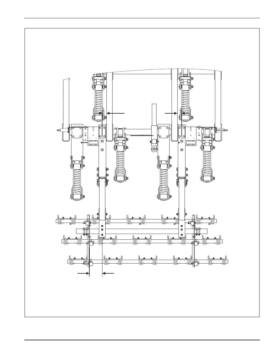 Figure 2-16: coil tine harrow placement (2111-07) | Landoll 2111 Coulter Chisel User Manual | Page 27 / 86