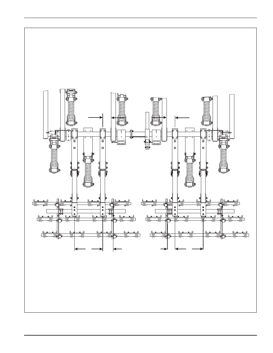 Figure 2-18: coil tine harrow placement (2111-11) | Landoll 2111 Coulter Chisel User Manual | Page 29 / 86