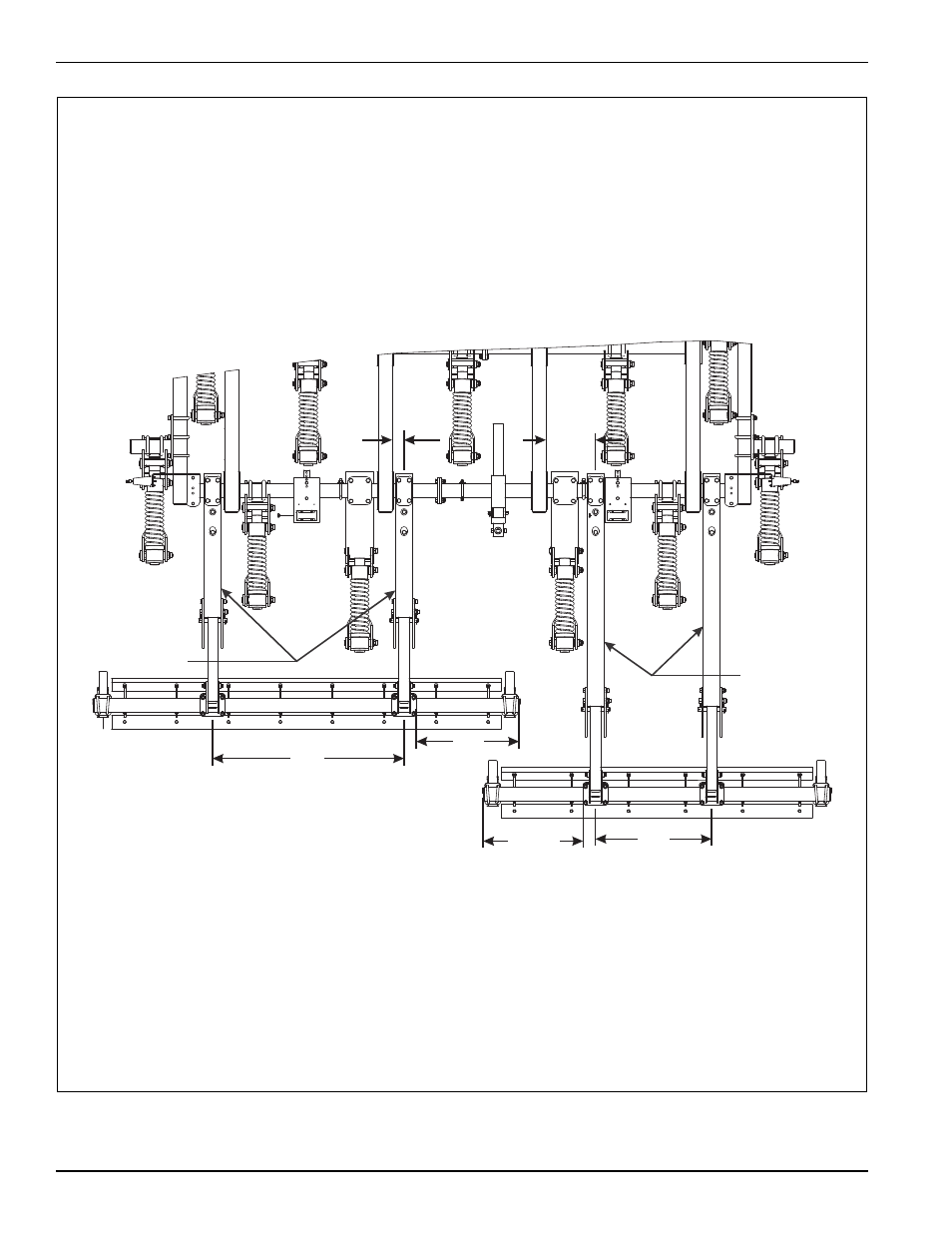 Figure 2-19: coil tine harrow placement (2111-13) | Landoll 2111 Coulter Chisel User Manual | Page 30 / 86