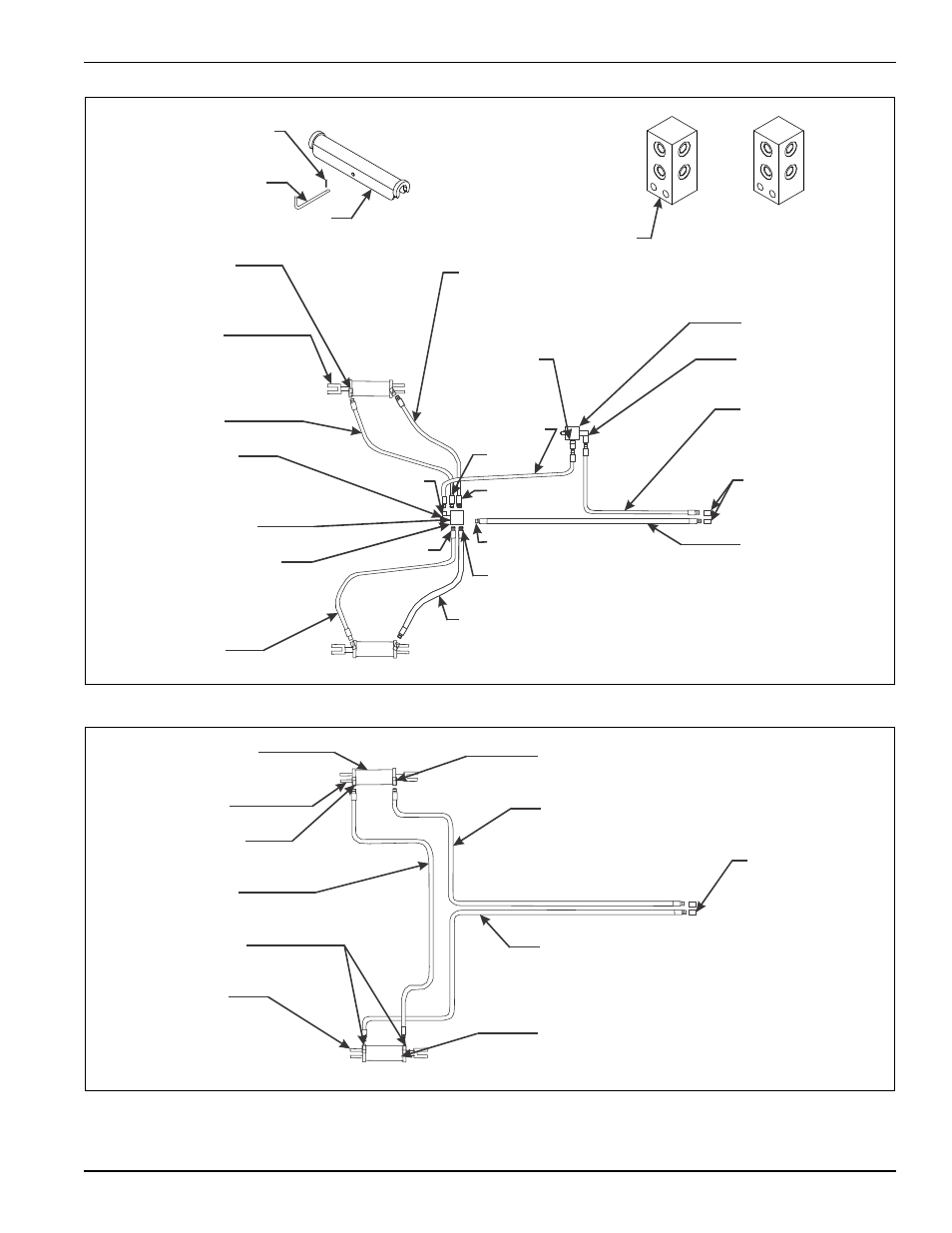 Figure 3-10: wheel lift hydraulic installation, Figure 3-11: coulter lift hydraulic installation, Assembly instructions | Landoll 2111 Coulter Chisel User Manual | Page 51 / 86