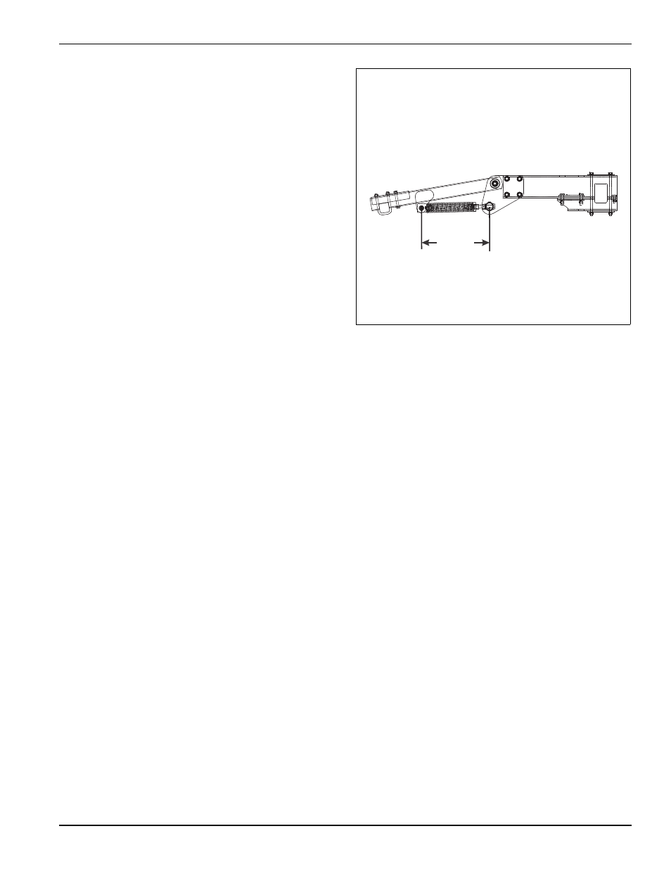 Coil tine harrow installation, Figure 3-30: coil tine arm spring adjustment | Landoll 2111 Coulter Chisel User Manual | Page 67 / 86