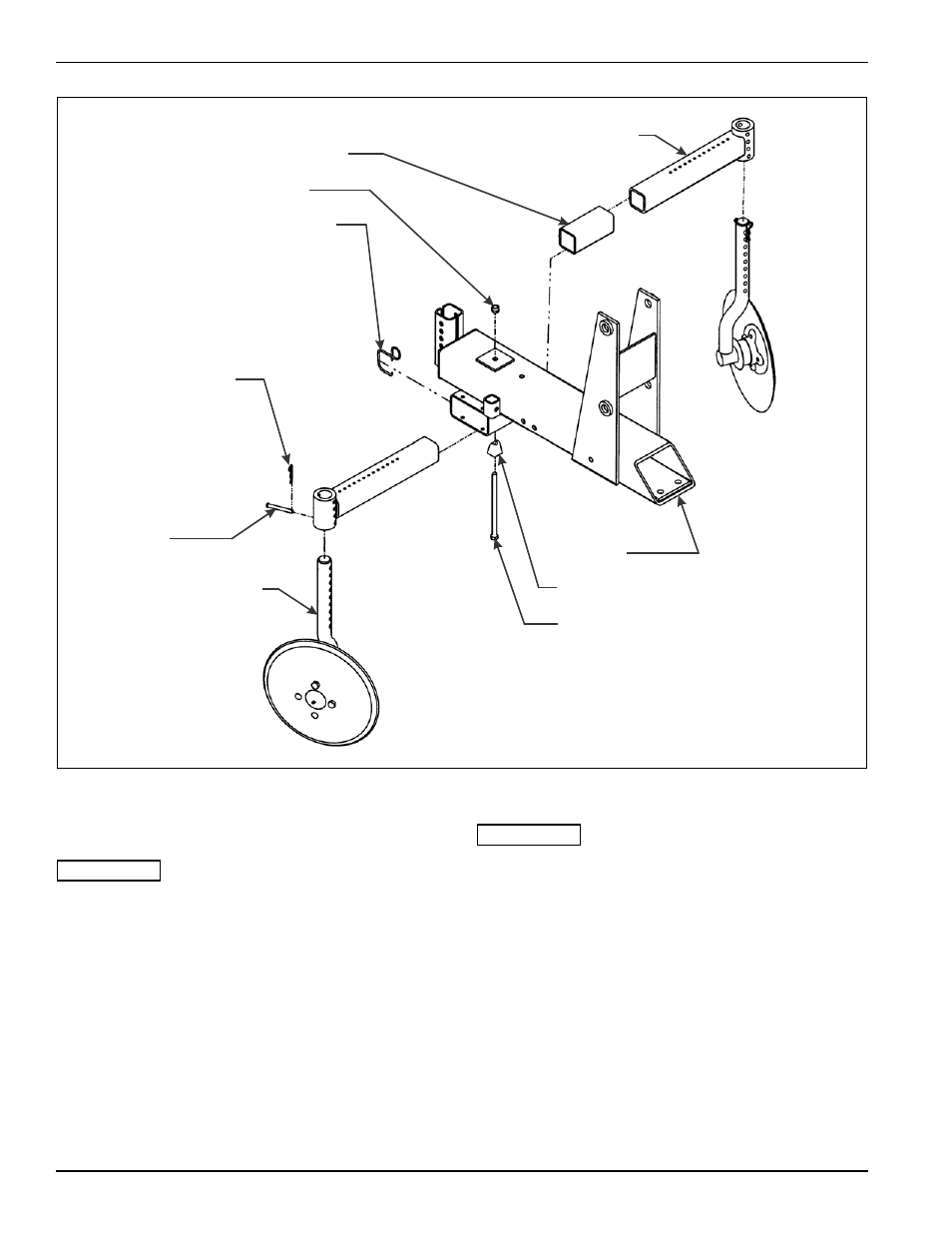 Figure 3-2: disc installation, Disc installation | Landoll 2000 Series Row Crop Cultivator User Manual | Page 14 / 42