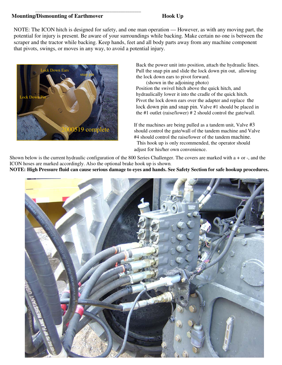 Landoll ICON 800 Series Earthmover User Manual | Page 13 / 63