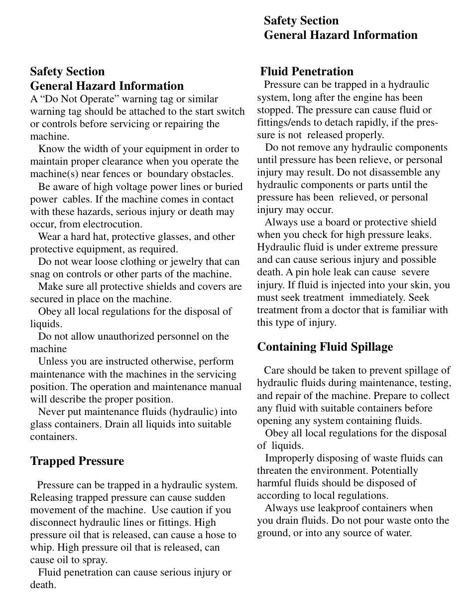 Landoll ICON 800 Series Earthmover User Manual | Page 9 / 63