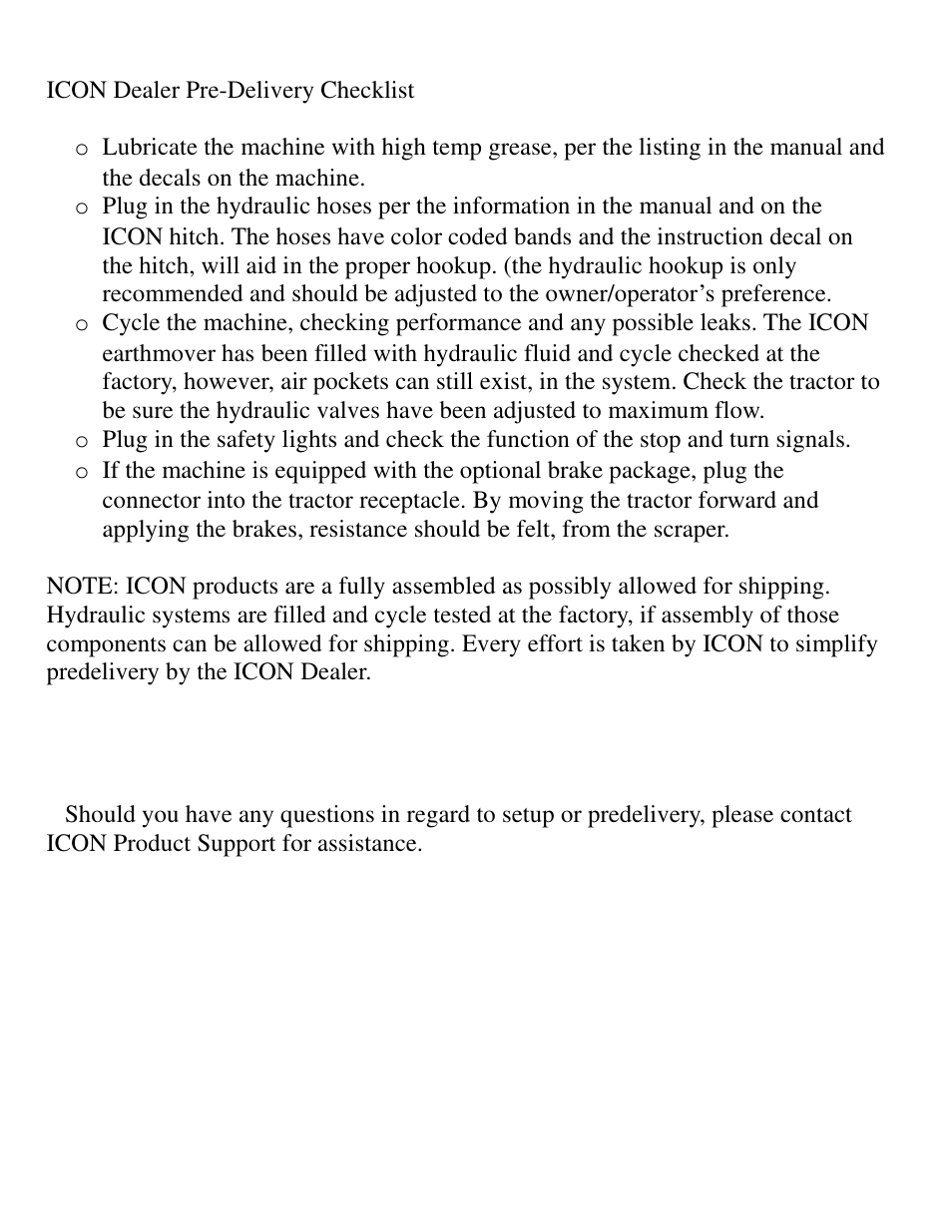 Landoll ICON 414 User Manual | Page 3 / 77