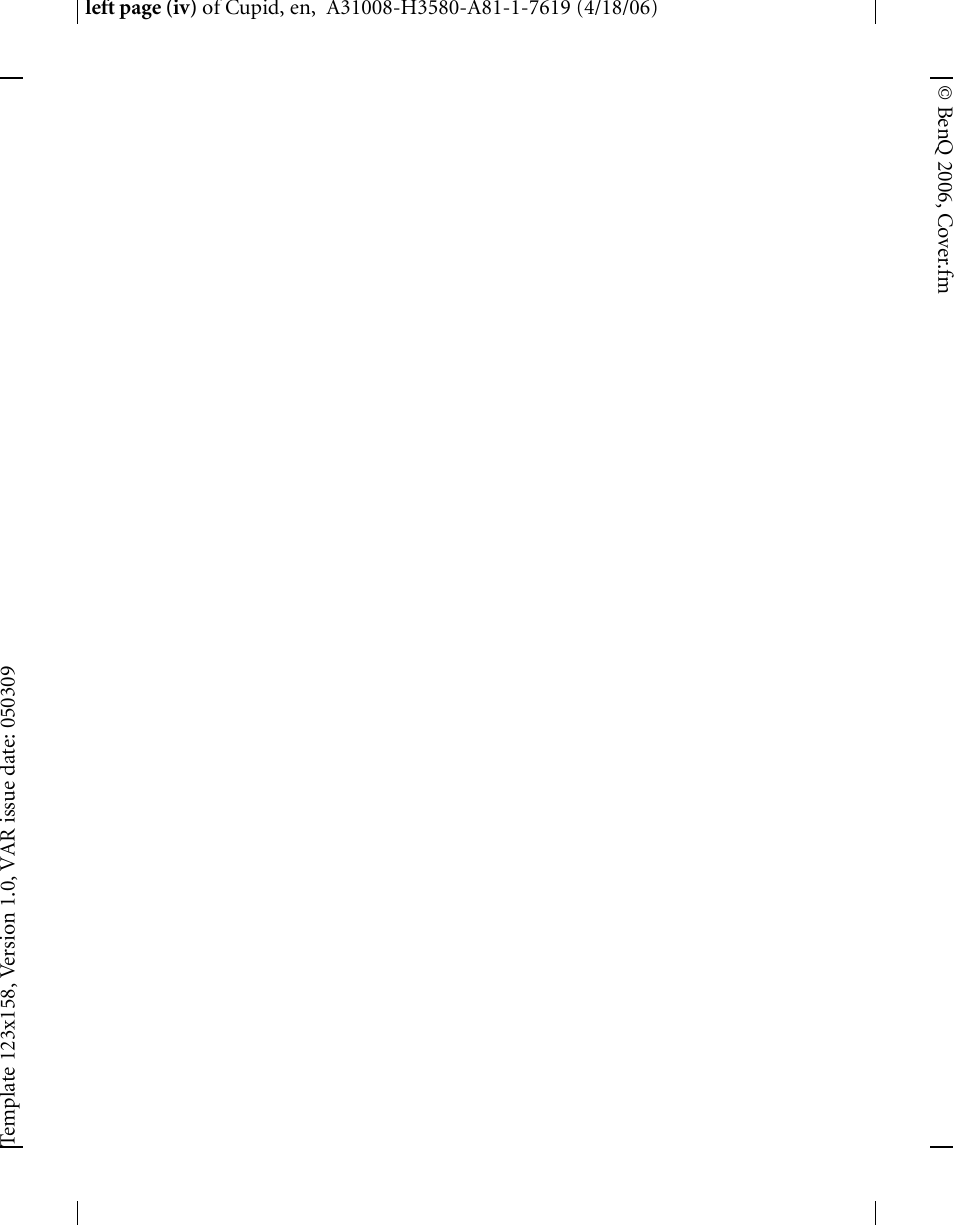 BenQ-Siemens CL71 User Manual | Page 5 / 114