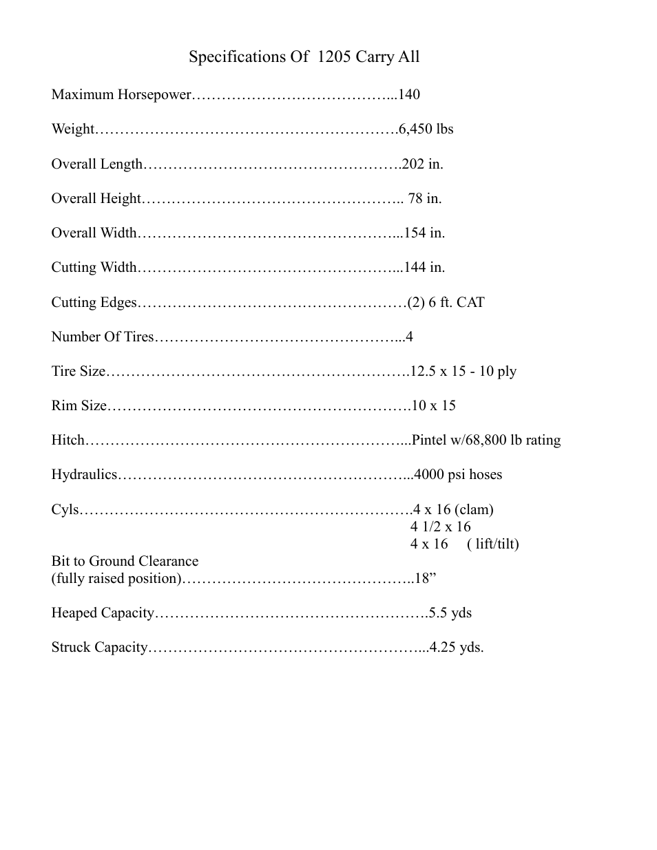 Landoll ICON 1205 User Manual | Page 3 / 34