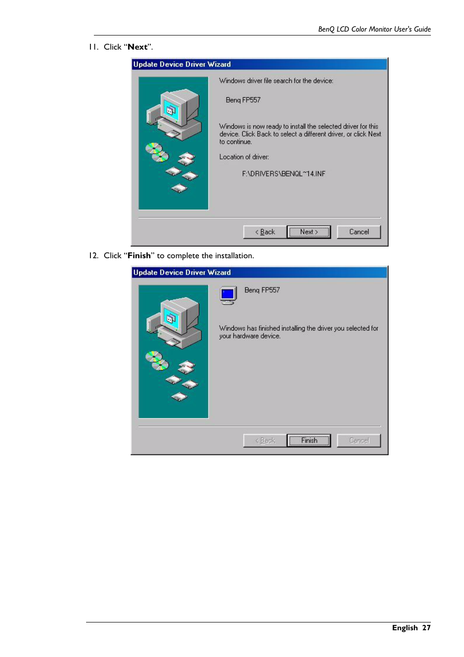 BenQ FP591 User Manual | Page 28 / 53
