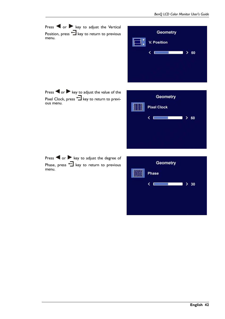 BenQ FP591 User Manual | Page 43 / 53