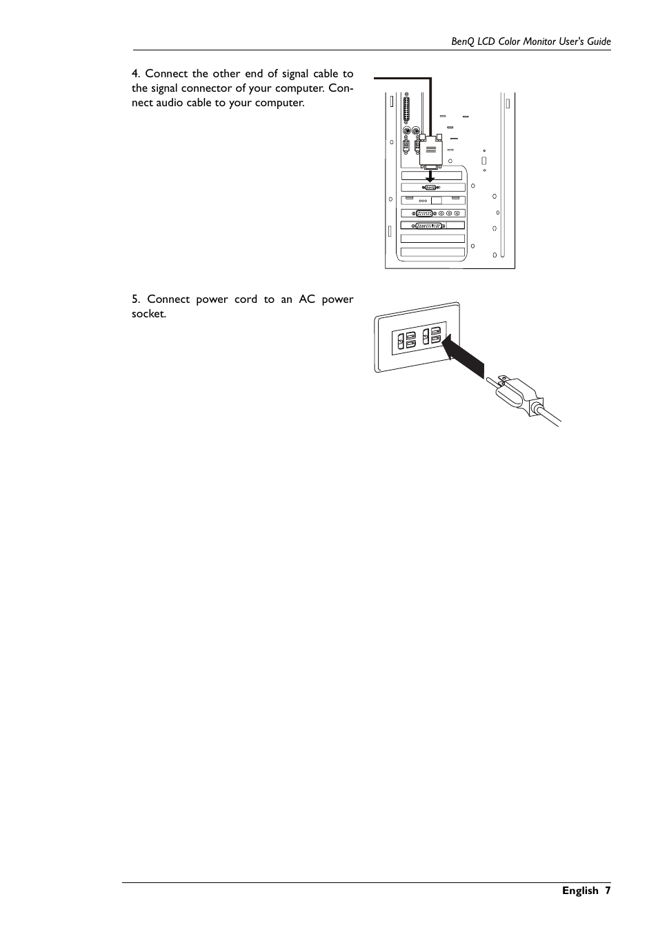 BenQ FP591 User Manual | Page 8 / 53