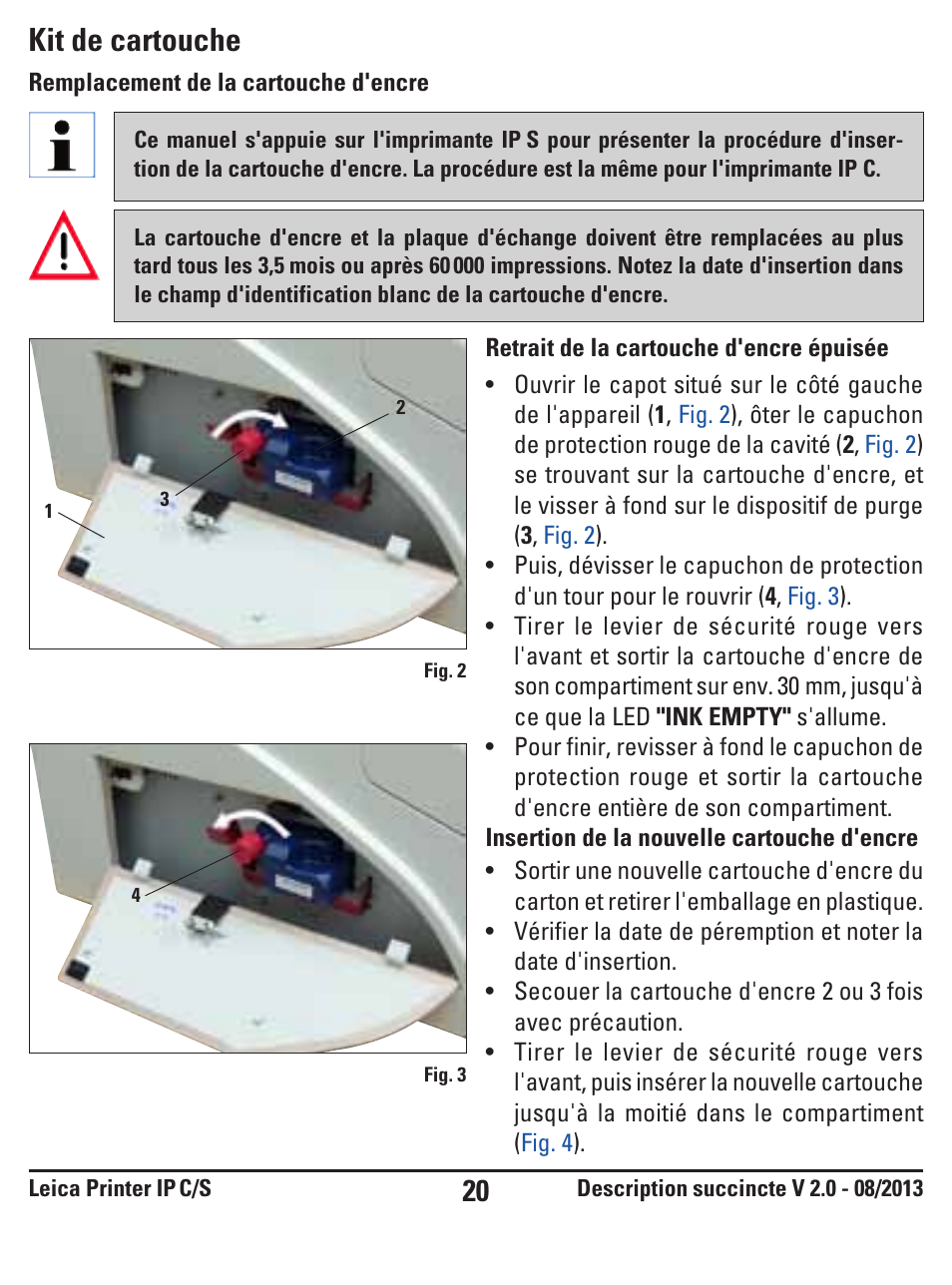 Kit de cartouche | Leica Biosystems IPS User Manual | Page 20 / 52