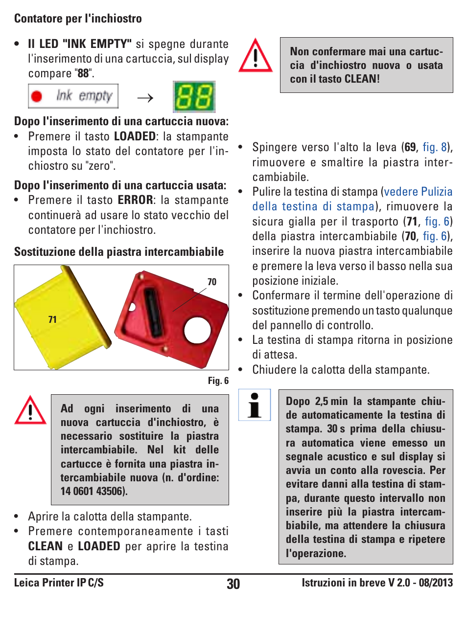 Leica Biosystems IPS User Manual | Page 30 / 52