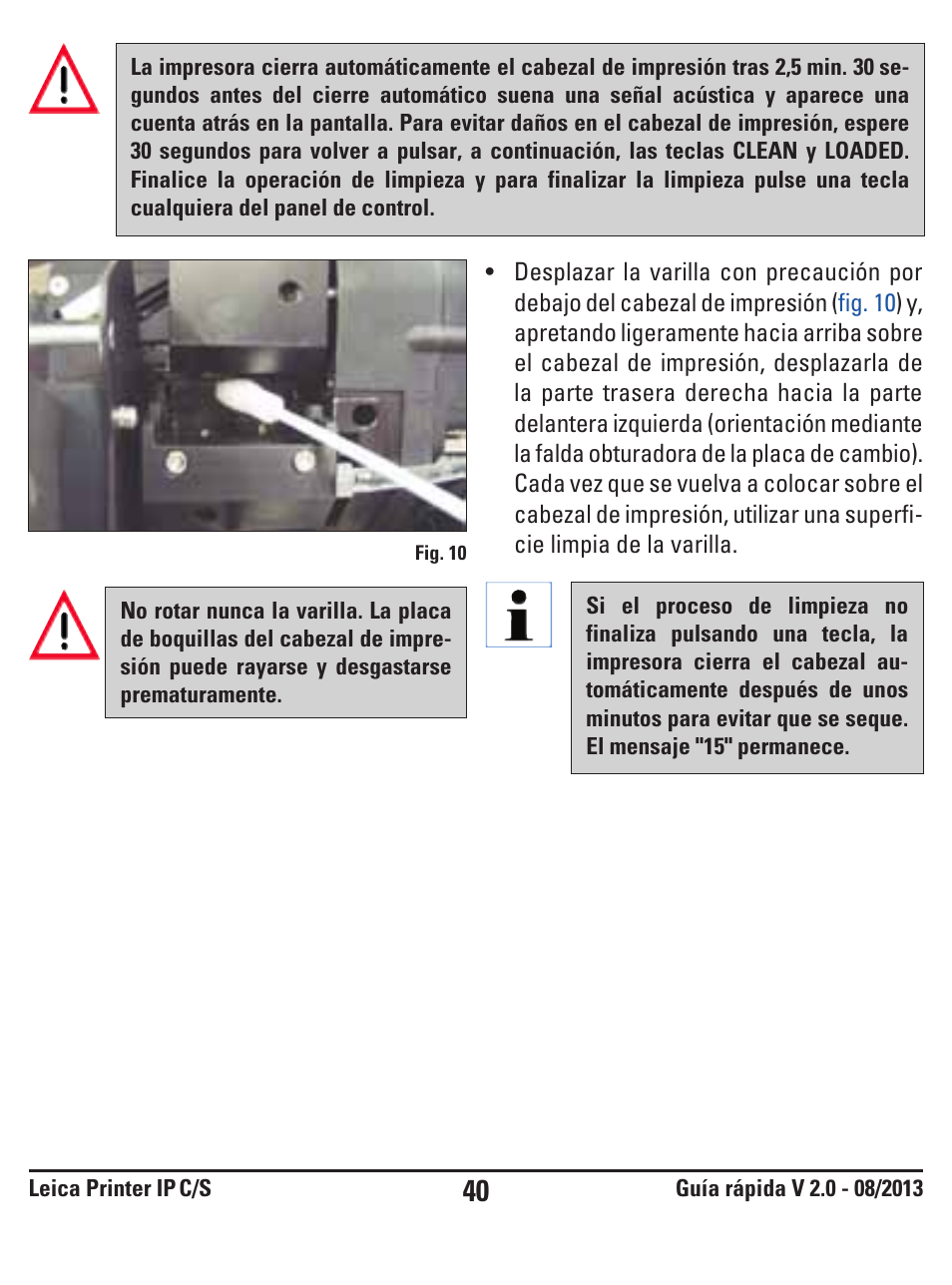 Leica Biosystems IPS User Manual | Page 40 / 52