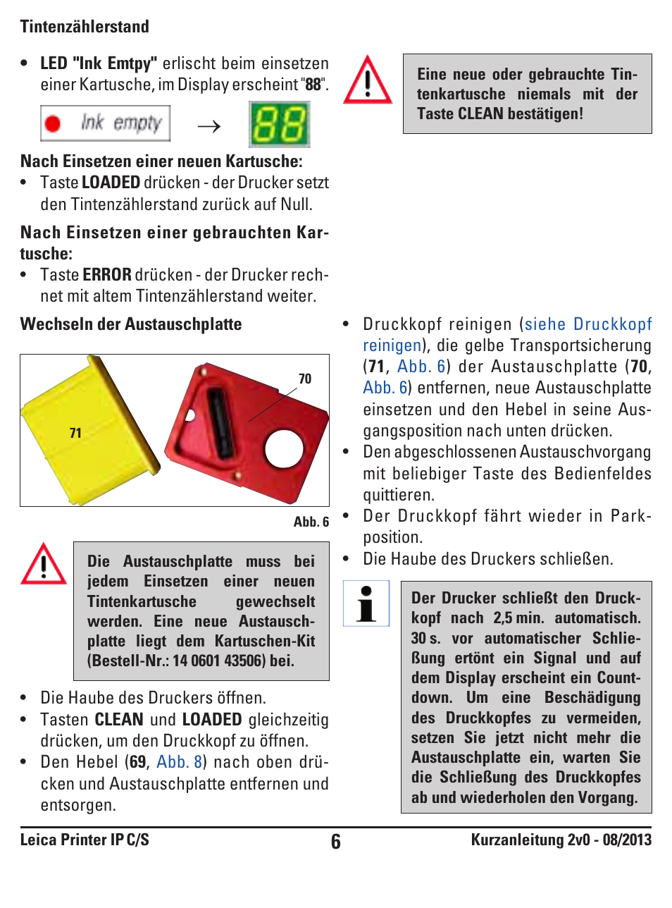 Leica Biosystems IPS User Manual | Page 6 / 52