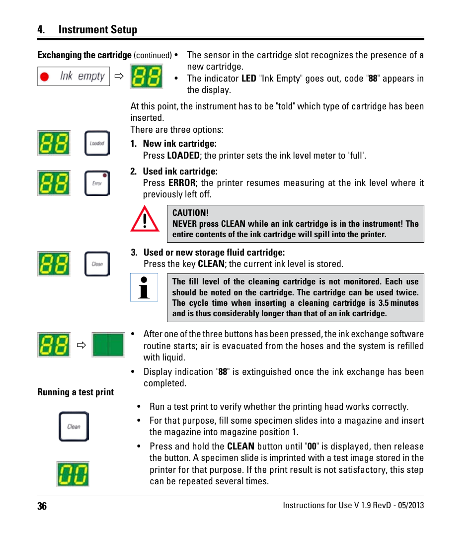Instrument setup | Leica Biosystems IPS User Manual | Page 38 / 70