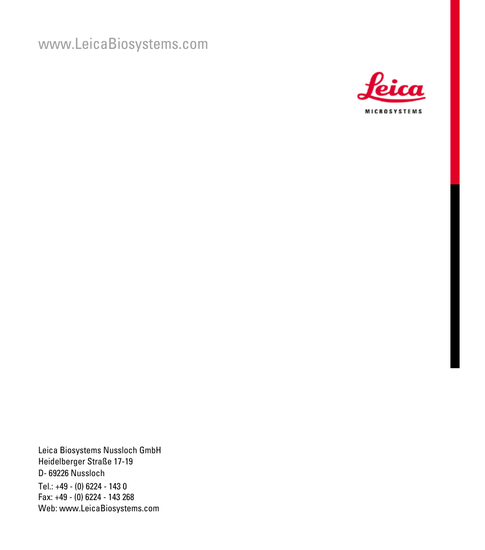 Leica Biosystems IPS User Manual | Page 70 / 70