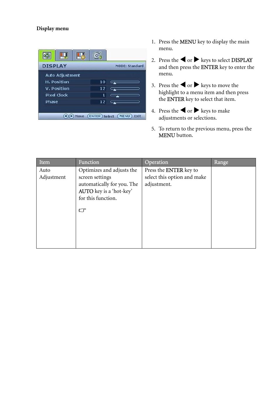 BenQ G2000WA User Manual | Page 21 / 31