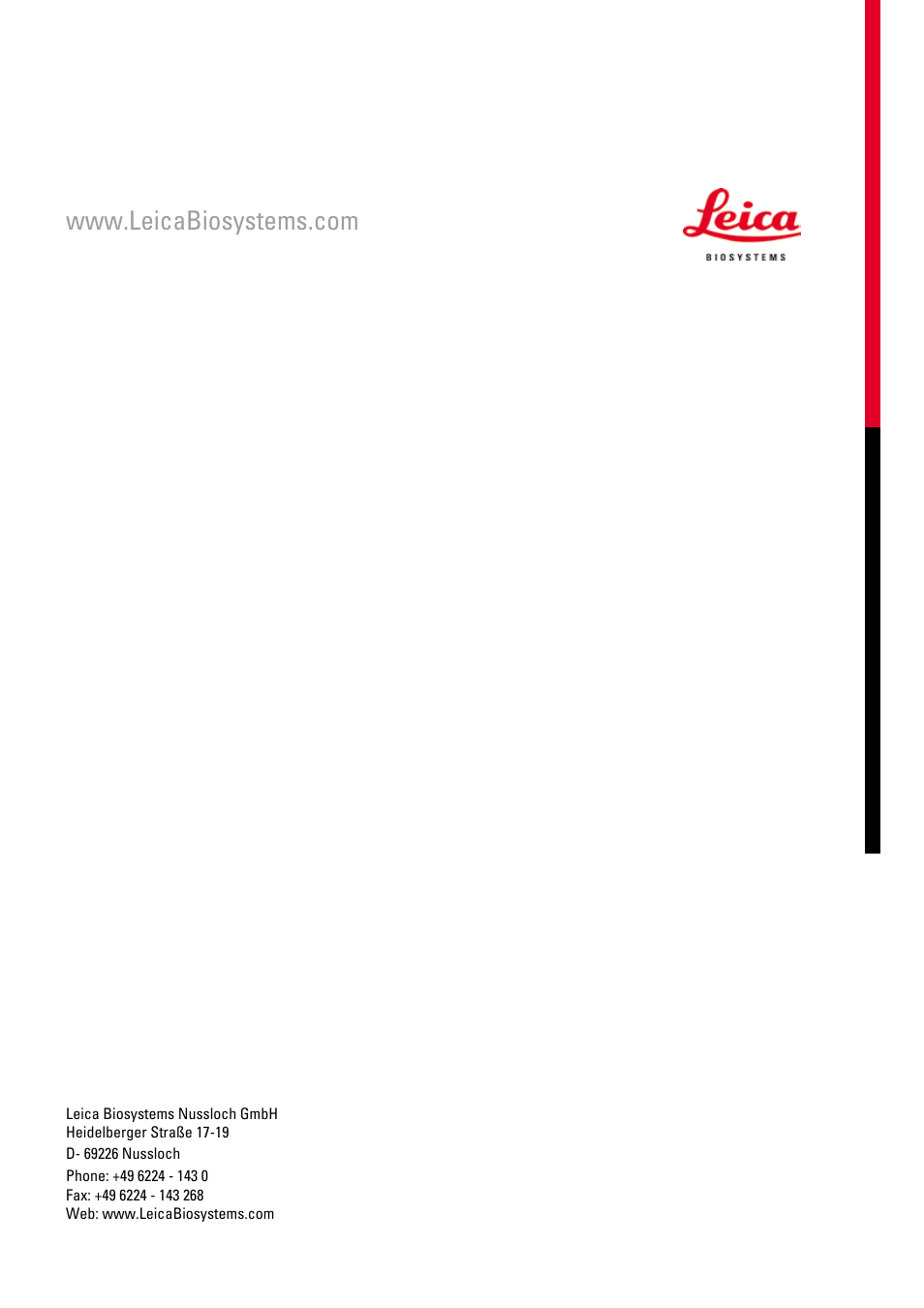 Leica Biosystems IPS (Supplement) User Manual | Page 10 / 10
