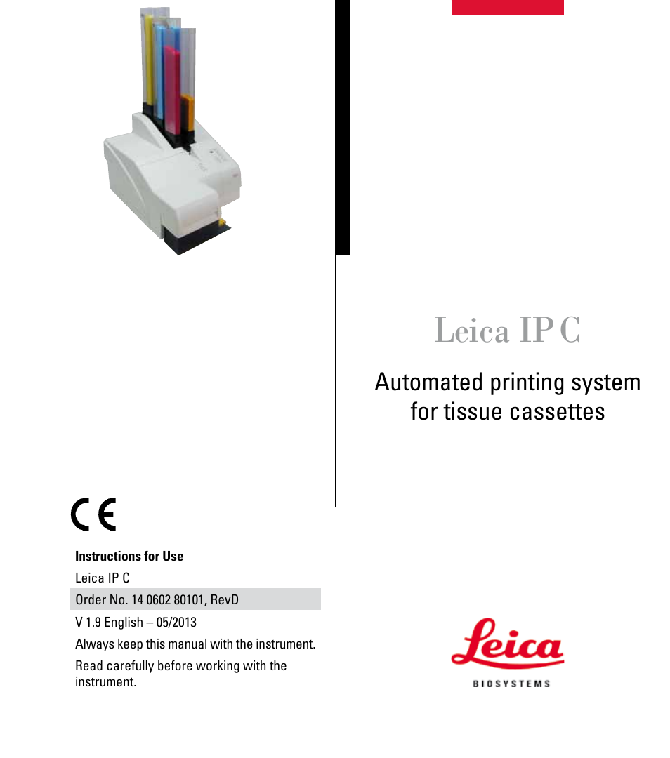Leica ip c | Leica Biosystems IPC User Manual | Page 3 / 72