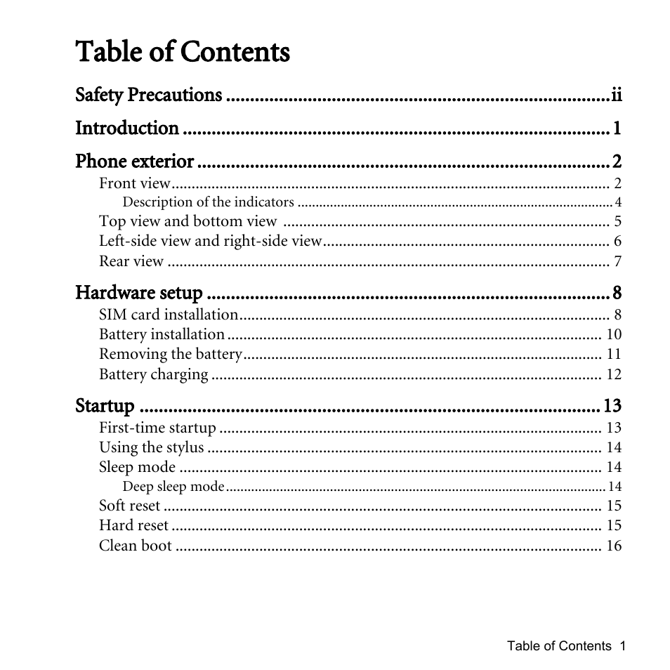 BenQ P51 User Manual | Page 5 / 104