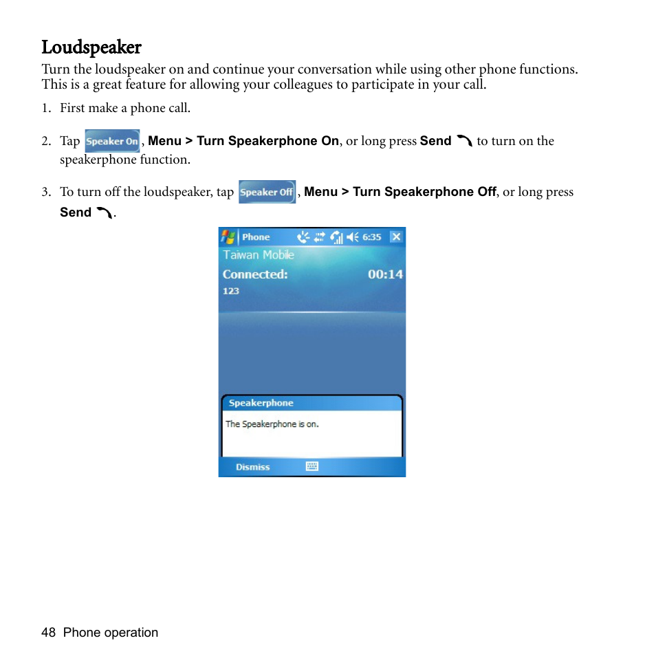 Loudspeaker | BenQ P51 User Manual | Page 60 / 104