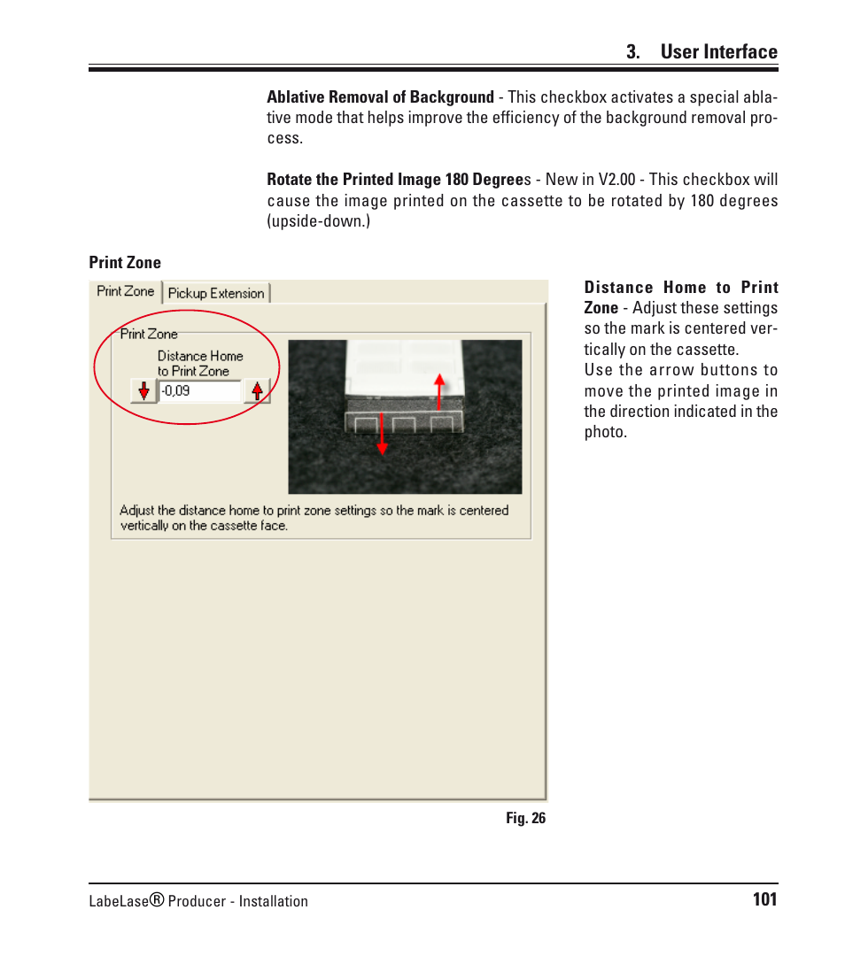 User interface | Leica Biosystems LPC Software installation User Manual | Page 101 / 188