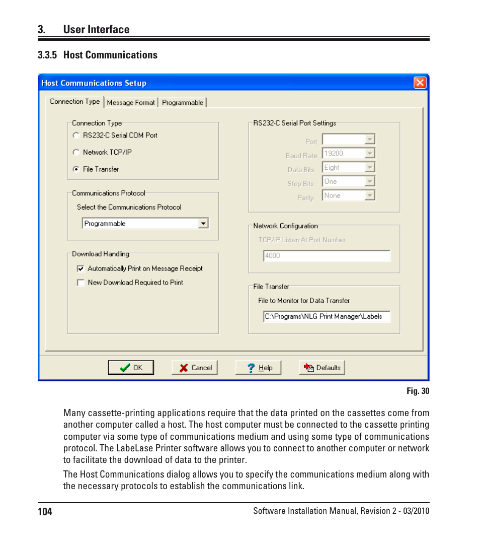 Leica Biosystems LPC Software installation User Manual | Page 104 / 188