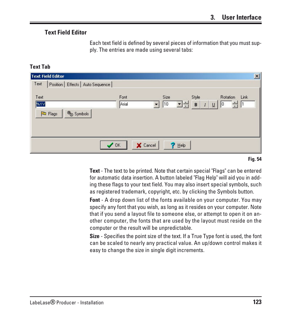 User interface | Leica Biosystems LPC Software installation User Manual | Page 123 / 188